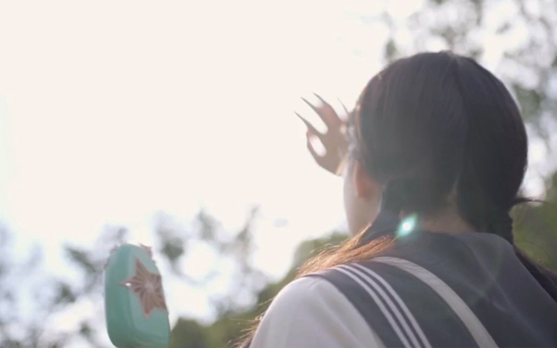 糖果小风扇短视频拍摄